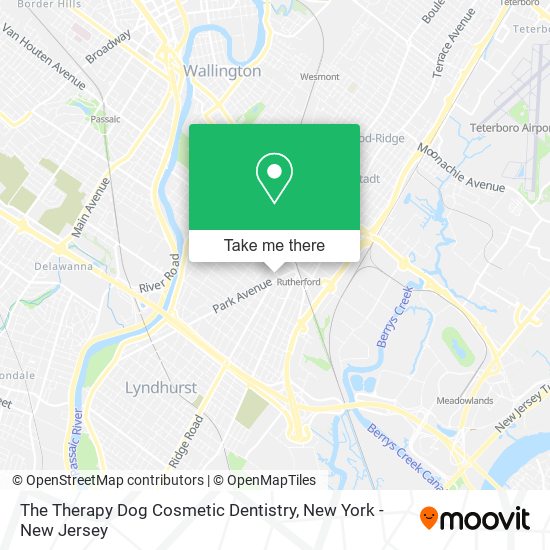 The Therapy Dog Cosmetic Dentistry map