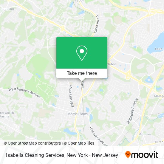 Mapa de Isabella Cleaning Services