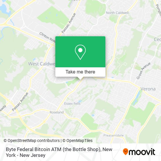 Byte Federal Bitcoin ATM (the Bottle Shop) map