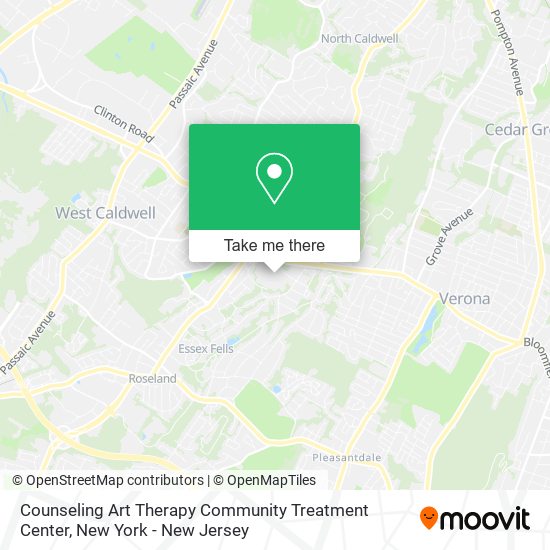 Counseling Art Therapy Community Treatment Center map