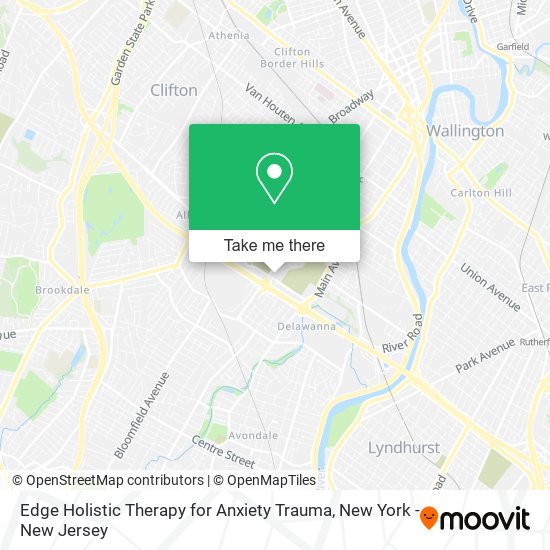 Mapa de Edge Holistic Therapy for Anxiety Trauma