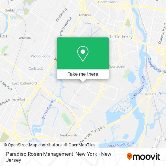 Mapa de Paradiso Rosen Management