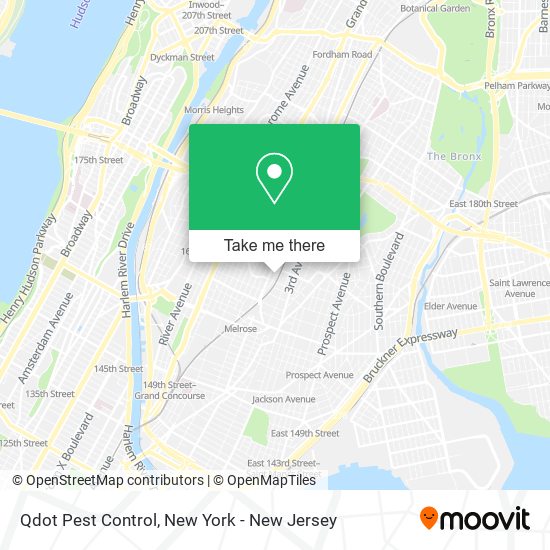 Qdot Pest Control map