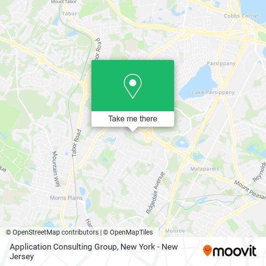 Application Consulting Group map