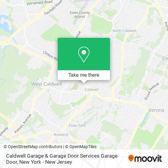 Mapa de Caldwell Garage & Garage Door Services Garage Door