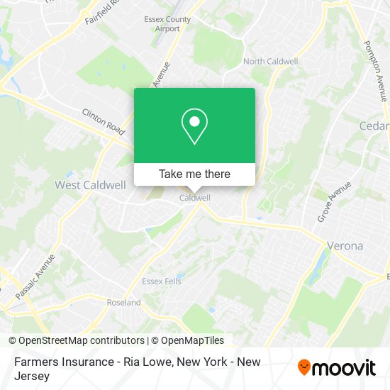 Farmers Insurance - Ria Lowe map