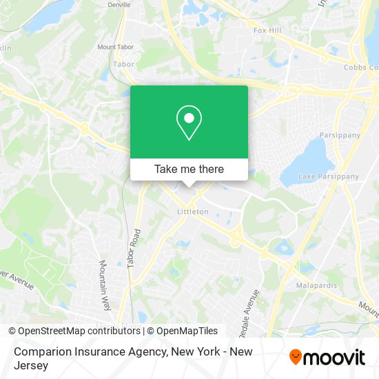 Comparion Insurance Agency map