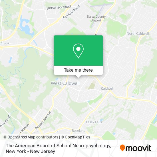 Mapa de The American Board of School Neuropsychology