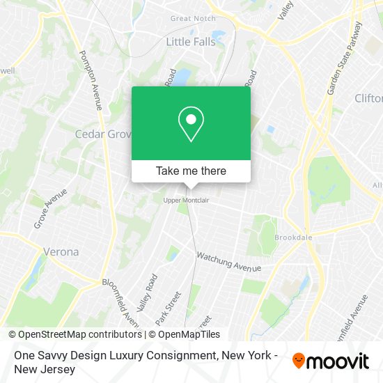 Mapa de One Savvy Design Luxury Consignment