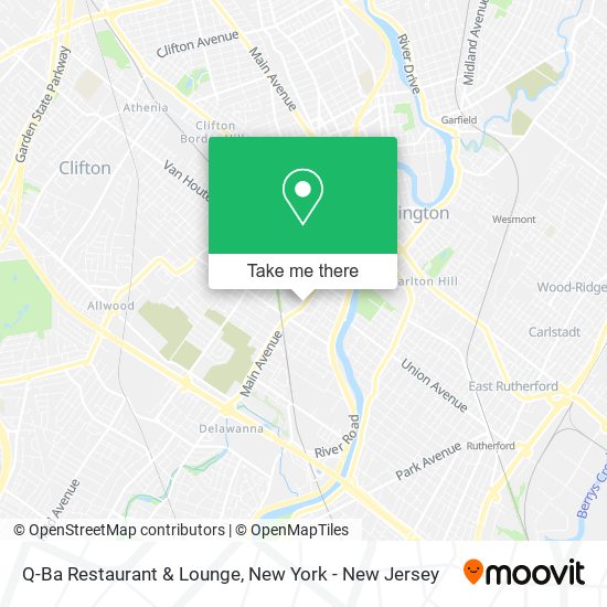 Q-Ba Restaurant & Lounge map