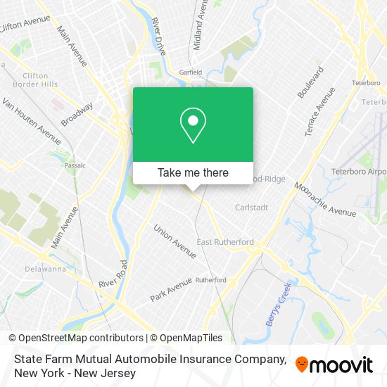 State Farm Mutual Automobile Insurance Company map