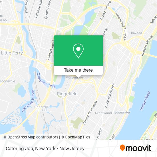 Catering Joa map