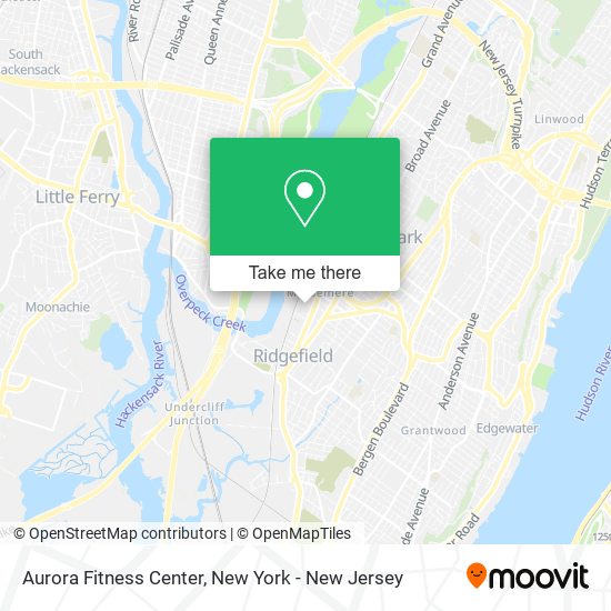 Mapa de Aurora Fitness Center