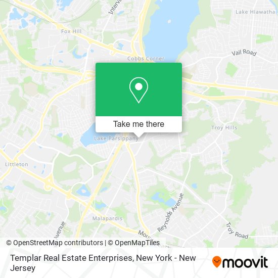 Templar Real Estate Enterprises map