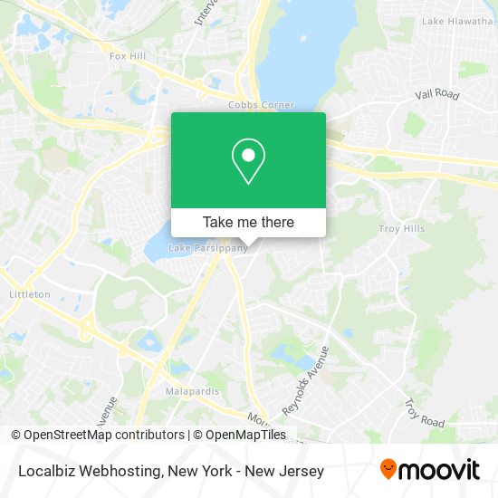 Localbiz Webhosting map