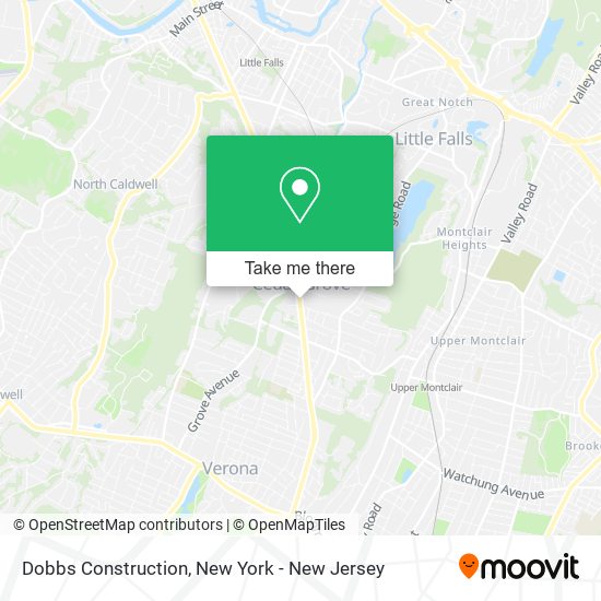 Dobbs Construction map