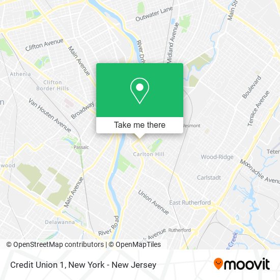 Credit Union 1 map