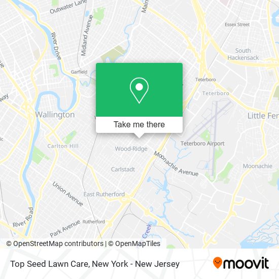 Top Seed Lawn Care map