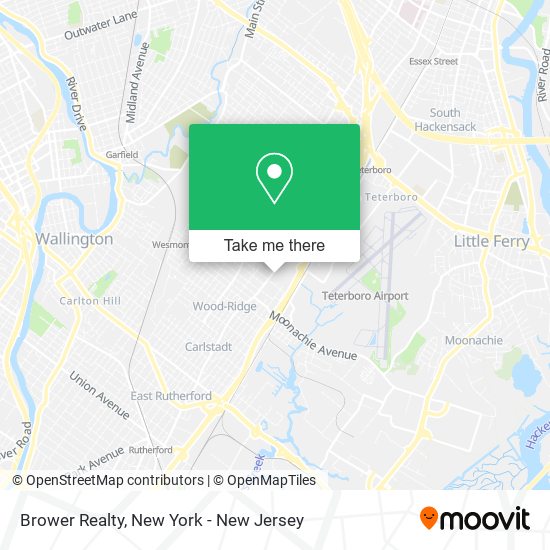 Brower Realty map