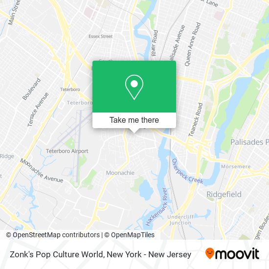 Zonk's Pop Culture World map