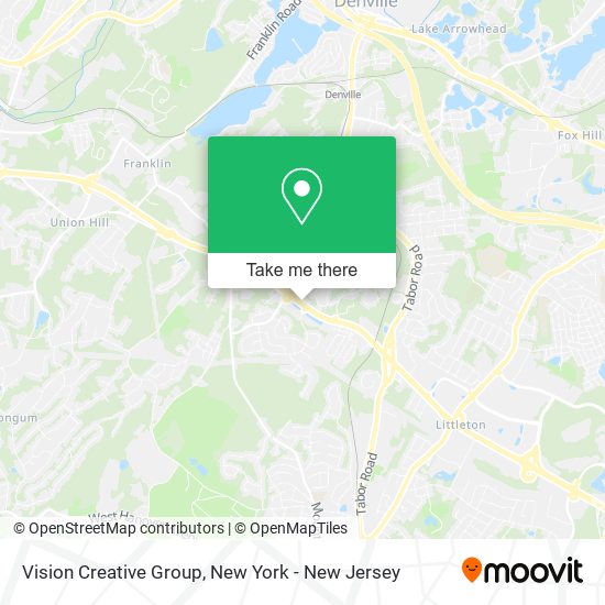 Vision Creative Group map