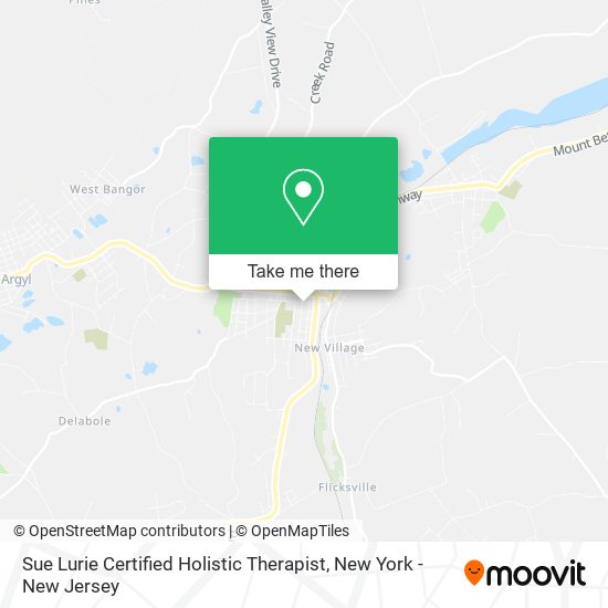 Mapa de Sue Lurie Certified Holistic Therapist