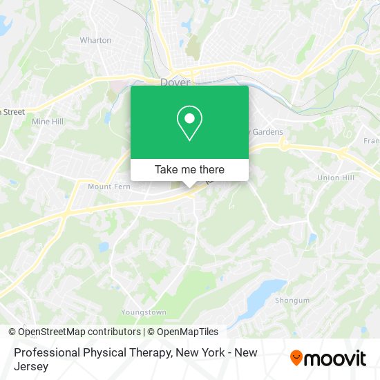 Mapa de Professional Physical Therapy