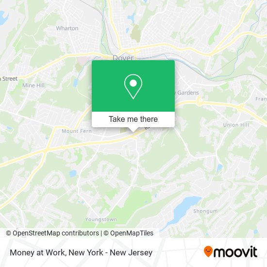 Money at Work map