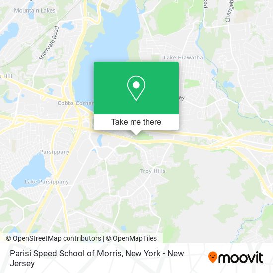 Parisi Speed School of Morris map