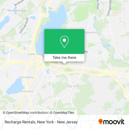 Recharge Rentals map