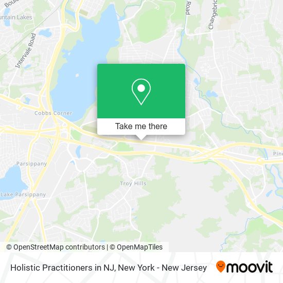 Holistic Practitioners in NJ map