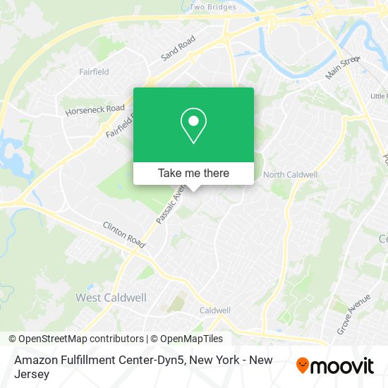 Mapa de Amazon Fulfillment Center-Dyn5