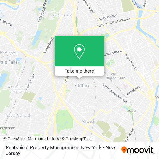 Mapa de Rentshield Property Management