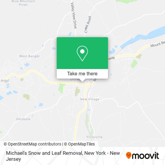 Michael's Snow and Leaf Removal map