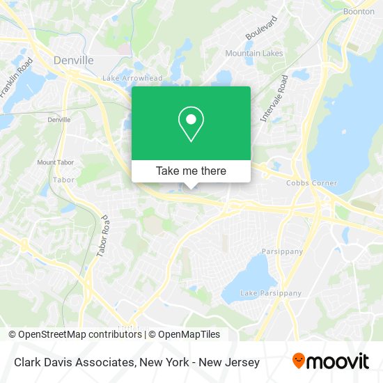 Clark Davis Associates map