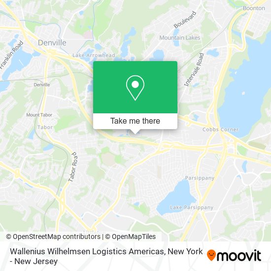 Mapa de Wallenius Wilhelmsen Logistics Americas
