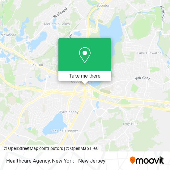 Healthcare Agency map