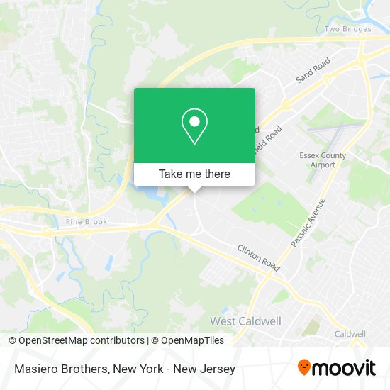 Masiero Brothers map