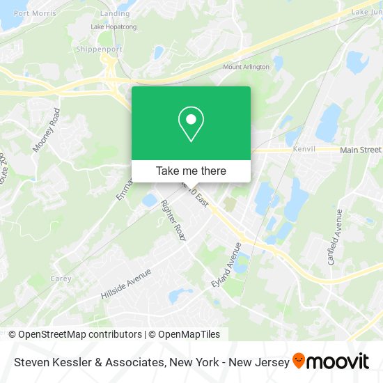 Steven Kessler & Associates map
