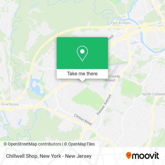 Chillwell Shop map