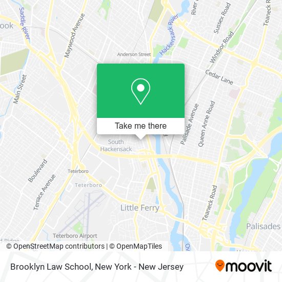 Brooklyn Law School map