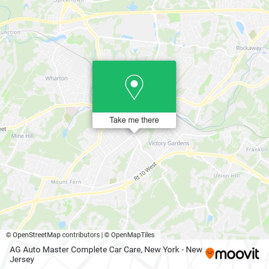 AG Auto Master Complete Car Care map