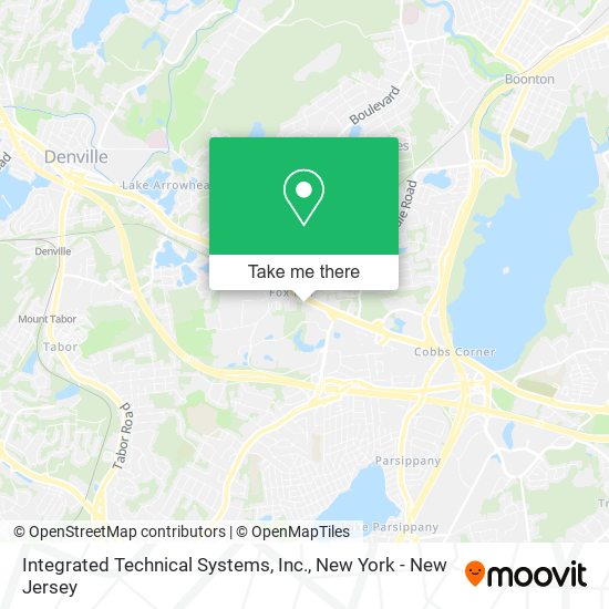 Mapa de Integrated Technical Systems, Inc.