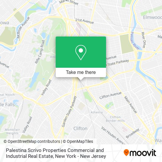 Palestina Scrivo Properties Commercial and Industrial Real Estate map