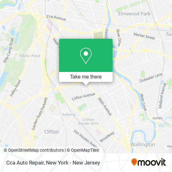 Cca Auto Repair map