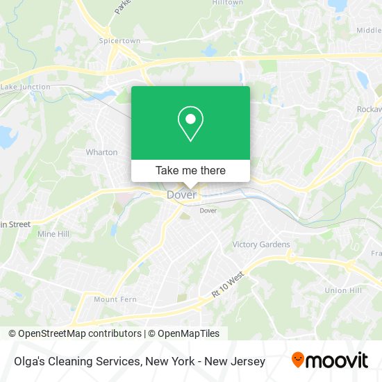 Mapa de Olga's Cleaning Services