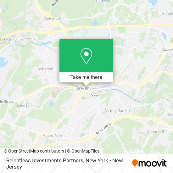 Mapa de Relentless Investments Partners