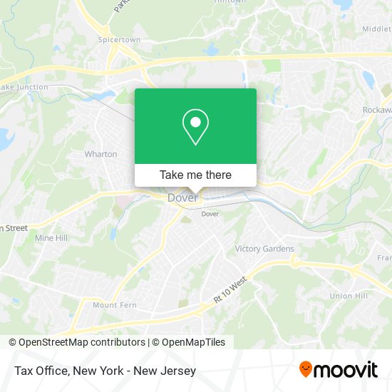 Tax Office map
