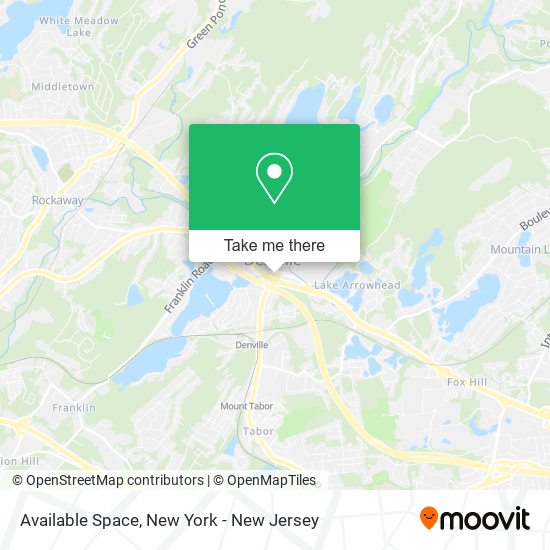 Mapa de Available Space