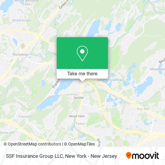 SSF Insurance Group LLC map